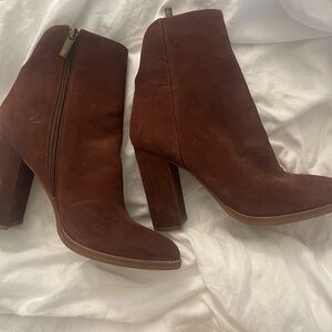Dolce Vita Chocolate Ankle Booties